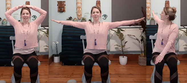 Chair Yoga for Seniors | Hazel Lily Yoga