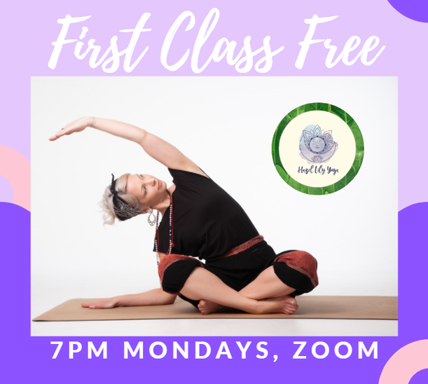 Zoom Hatha Yoga Classes with Hazel Lily Yoga